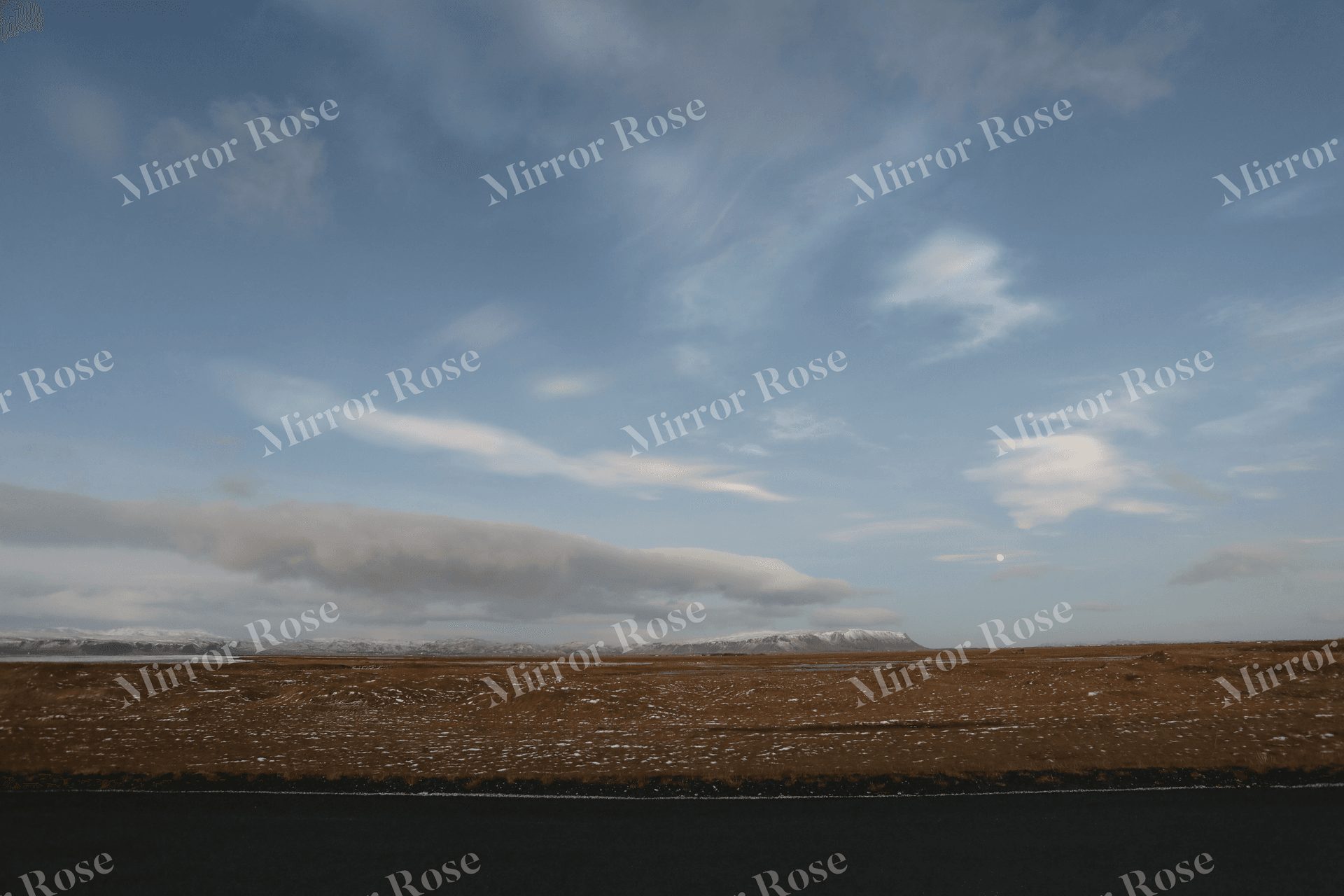 expansive nordic landscape at dusk